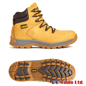 Apache AP314CM Safety Work Boots Honey S3 SRA