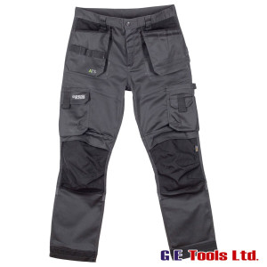 Apache ATS 3D Stretch Workwear Trousers Grey/Black