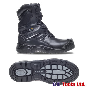 Apache Combat Safety Boots Black S3 WR SRC HRO