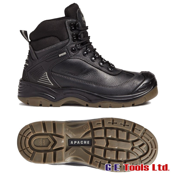Apache Ranger Safety Work Boots Black S3 WR SRA Apache Ranger Safety Work Boots Black S3 WR SRA