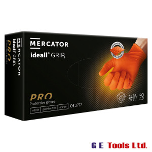 ideall GRIP+ Powder-Free Nitrile Gloves