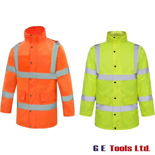High-Visibility Waterproof Full Appendix Padded Coat High-Visibility Waterproof Full Appendix Padded Coat