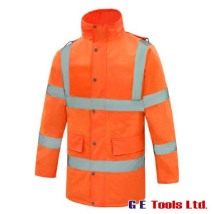 High-Visibility Waterproof Full Appendix Padded Coat High-Visibility Waterproof Full Appendix Padded Coat