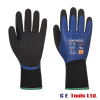 Portwest AP01 Thermal Pro Coated Insulated Gloves Black/Blue
