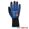 Portwest AP01 Thermal Pro Coated Insulated Gloves Black/Blue