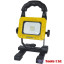 Faithfull SMD LED Work Light Rechargeable 900 Lumens 10 Watts with Powerbank
