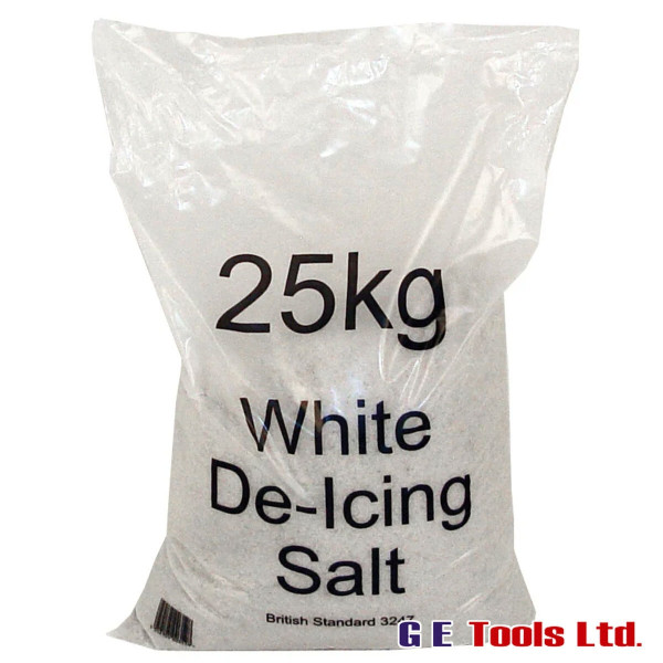 White Rock Grit Salt for De-Icing 25kg & 1 Ton Bags