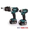 Makita 18V DLX2145TJ Kit DHP458 Combi-Drill & DTD152 Impact Driver Makita 18V DLX2145TJ Kit DHP458 Combi-Drill & DTD152 Impact Driver