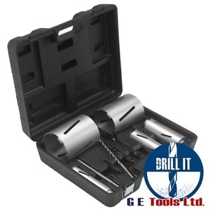 Duro DSDC-KITS5 Dry Brick & Block Diamond Core Kit