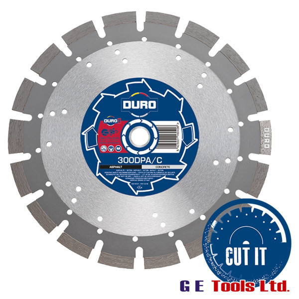 Duro Plus DPA/C Concrete & Asphalt Diamond Blade / Disc 300mm (12 inch)