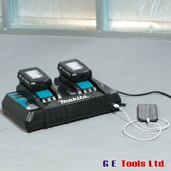 Makita DC18RD LXT Li-ion Twin Fast Battery Charger 14.4-18v