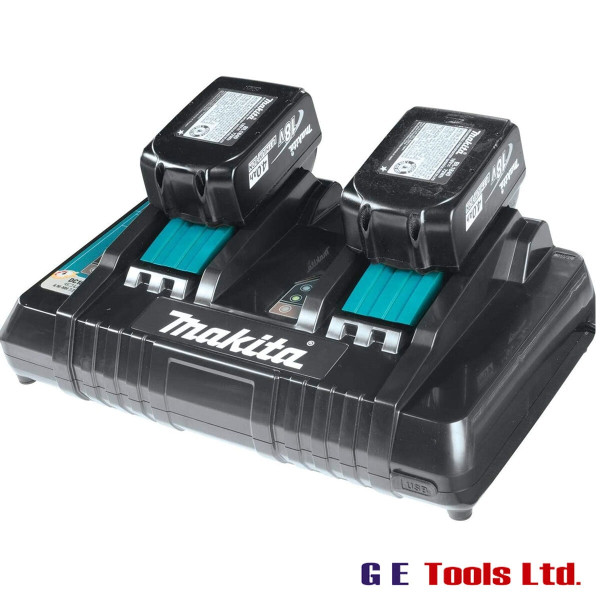 Makita DC18RD LXT Li-ion Twin Fast Battery Charger 14.4-18v