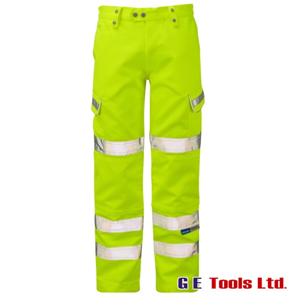 Pulsar P346 High Visibility Combat Trousers Yellow