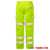 Pulsar P346 High Visibility Combat Trousers Yellow
