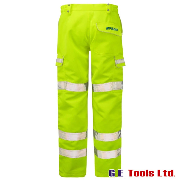 Pulsar P346 High Visibility Combat Trousers Yellow