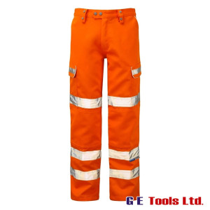 Pulsar PR336 Orange High Visibility Rail Spec Combat Trousers