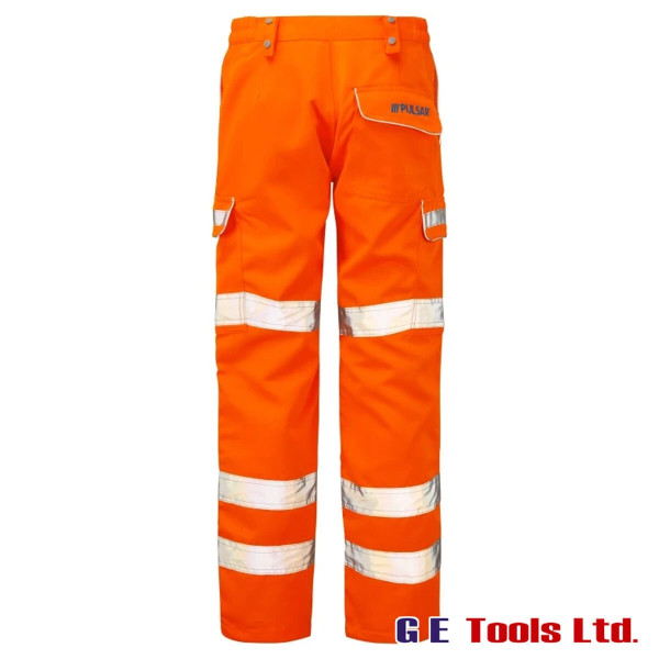 Pulsar PR336LDS Women’s Rail-Spec High Visibility Combat Trousers Orange