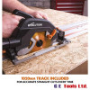 Evolution R185CCSX 185mm Circular Saw With 1020mm Track Evolution R185CCSX 185mm Circular Saw With 1020mm Track