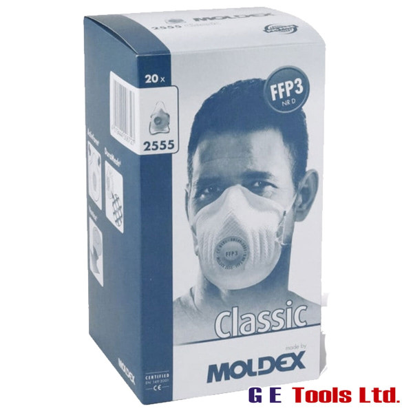 Moldex 2555 Reusable FFP3 Dust Masks – 20 Pack Moldex 2555 Reusable FFP3 Dust Masks – 20 Pack