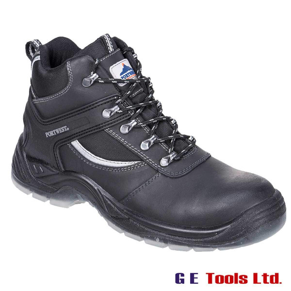 Portwest FW69 Steelite Mustang Boot S3 SRC Black/Brown