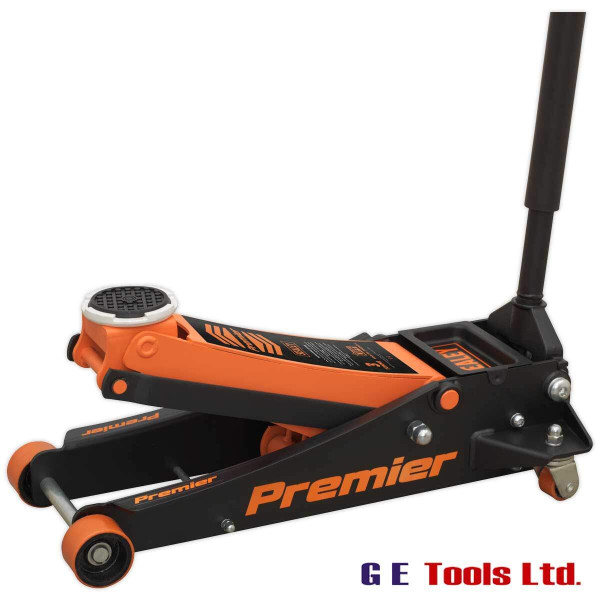 Sealey 3040AO Trolley Jack 3 Tonne Rocket Lift Orange Sealey 3040AO Trolley Jack 3 Tonne Rocket Lift Orange