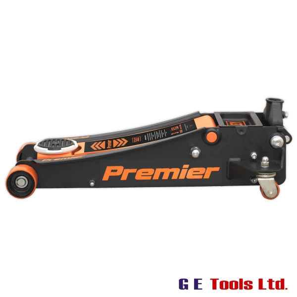 Sealey 3040AO Trolley Jack 3 Tonne Rocket Lift Orange Sealey 3040AO Trolley Jack 3 Tonne Rocket Lift Orange