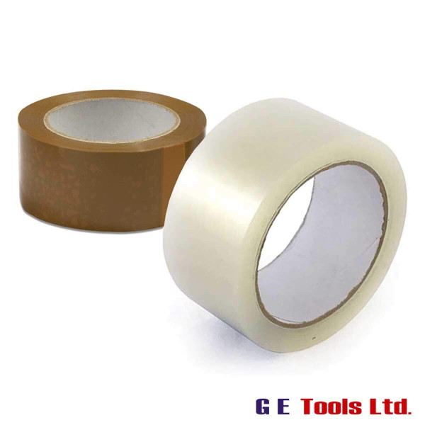 Packing Tapes 50mm x 66m (Clear/Brown)
