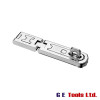 Abus 100/100 DG Hinged Hasp & Staple Carded 100mm Abus 100/100 DG Hinged Hasp & Staple Carded 100mm
