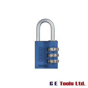 Abus 145/30 30mm Aluminium Combination Padlock Blue 46577 Abus 145/30 30mm Aluminium Combination Padlock Blue 46577