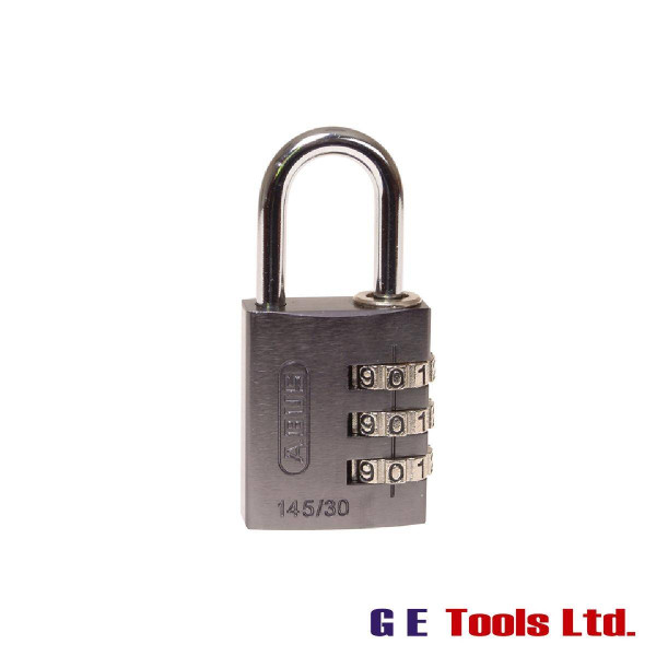 Abus 145/30 30mm Aluminium Combination Padlock Titanium 46585