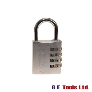 Abus 145/40 40mm Aluminium Combination Padlock Silver 49543 Abus 145/40 40mm Aluminium Combination Padlock Silver 49543