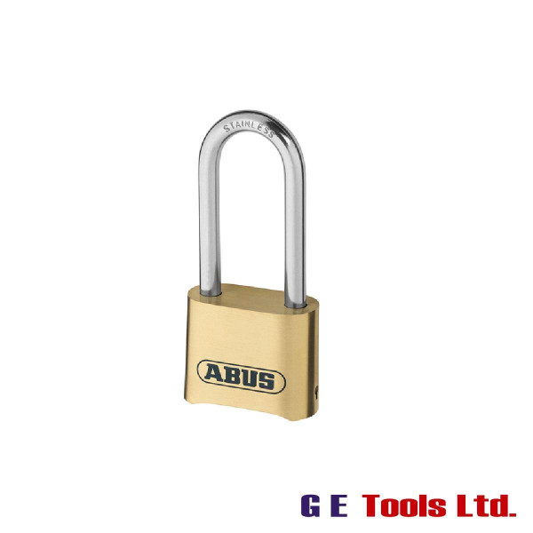 Abus 180IB/50HB63 50mm Brass Body Combination Padlock Long Shackle (4-Digit) Carded Abus 180IB/50HB63 50mm Brass Body Combination Padlock Long Shackle (4-Digit) Carded