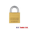 Abus 55/25mm Brass Padlock Keyed Alike 5251 Abus 55/25mm Brass Padlock Keyed Alike 5251