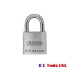 Abus 64TI/20mm TITALIUM™ Padlock Keyed Alike KA6205