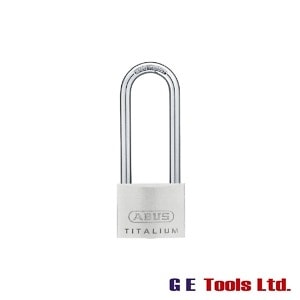 Abus 64TI/50mm TITALIUM™ Padlock 80mm Long Shackle