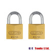 Abus 65/30mm Brass Padlock Twin Carded