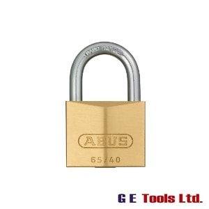 Abus 65/40mm Brass Padlock Carded