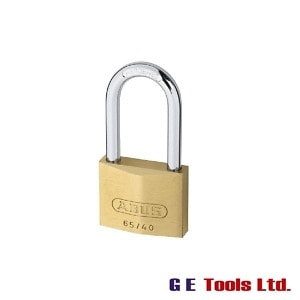 Abus 65/40mm Brass Padlock 40mm Long Shackle Carded