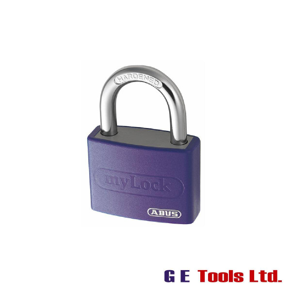 Abus T65AL/40mm My Lock Aluminium Padlock Violet Keyed Alike 6401 Abus T65AL/40mm My Lock Aluminium Padlock Violet Keyed Alike 6401
