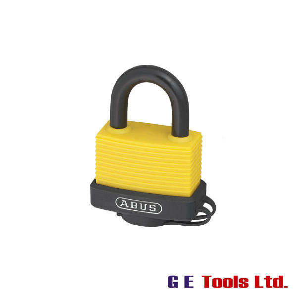 Abus 70AL/45mm Aluminium Padlock Yellow