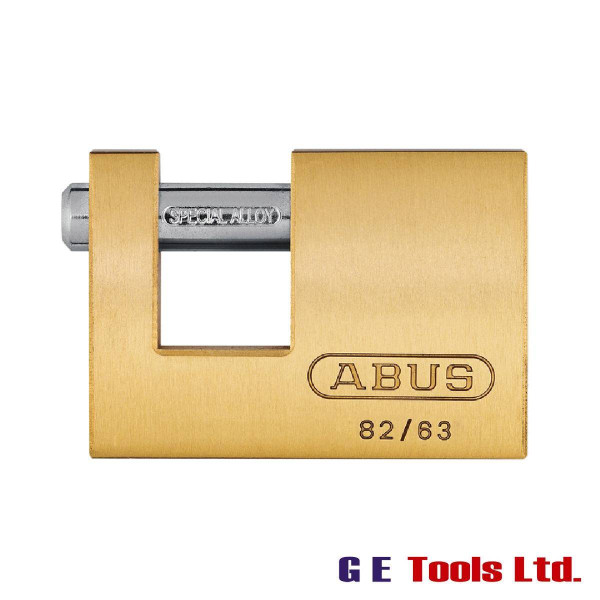 Abus 82/63mm Monoblock Brass Shutter Lock Keyed Alike 8501