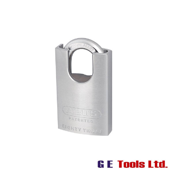 Abus 83/50mm Chrome Plated Brass Padlock Hardened Closed Shackle Keyed Alike 2745 Abus 83/50mm Chrome Plated Brass Padlock Hardened Closed Shackle Keyed Alike 2745