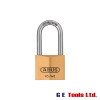 Abus 85/40mm Brass Padlock 40mm Long Shackle