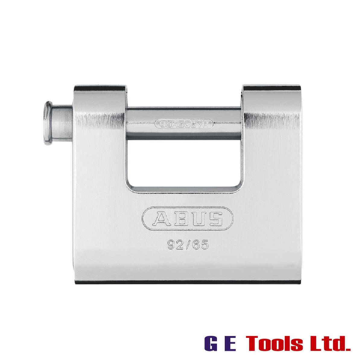 Abus 92/65mm Monoblock Brass Body Shutter Padlock Carded Abus 92/65mm Monoblock Brass Body Shutter Padlock Carded