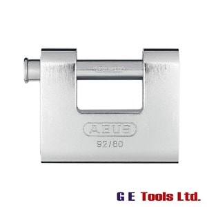 Abus 92/80mm Monoblock Brass Body Shutter Padlock
