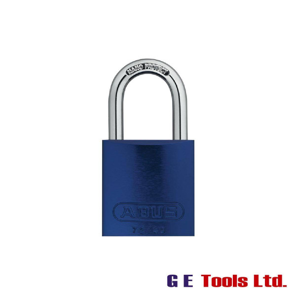 Abus 72/40mm Aluminium Padlock Blue Keyed Alike TT60121 Abus 72/40mm Aluminium Padlock Blue Keyed Alike TT60121