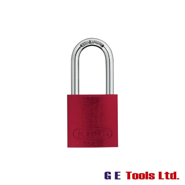 Abus 72/40mm Aluminium Padlock 40mm Long Shackle Red Keyed Alike TT0216262