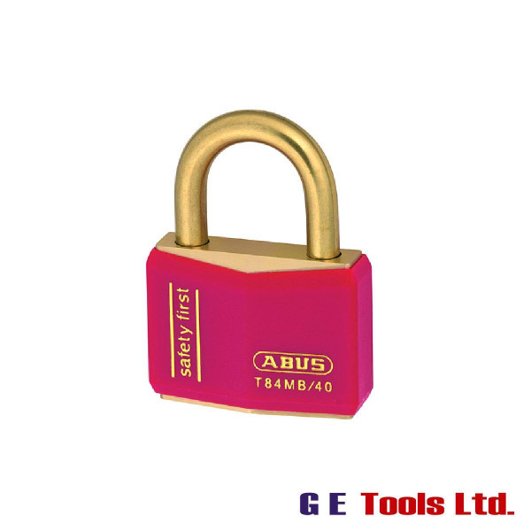 Abus T84MB/40mm Red Rustproof Padlock Keyed Alike 8404 Abus T84MB/40mm Red Rustproof Padlock Keyed Alike 8404