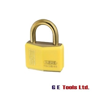 Abus T84MB/40mm Yellow Rustproof Padlock Keyed Alike 8402