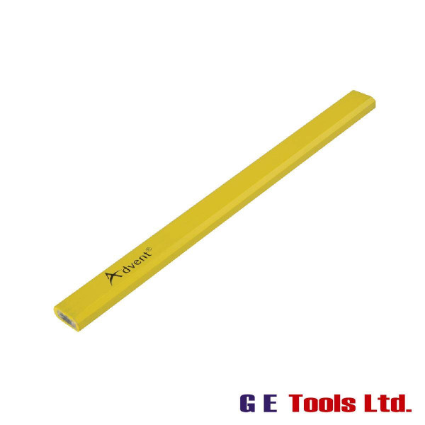 Advent Yellow Medium Lead Carpenter’s Pencils (Box 72)